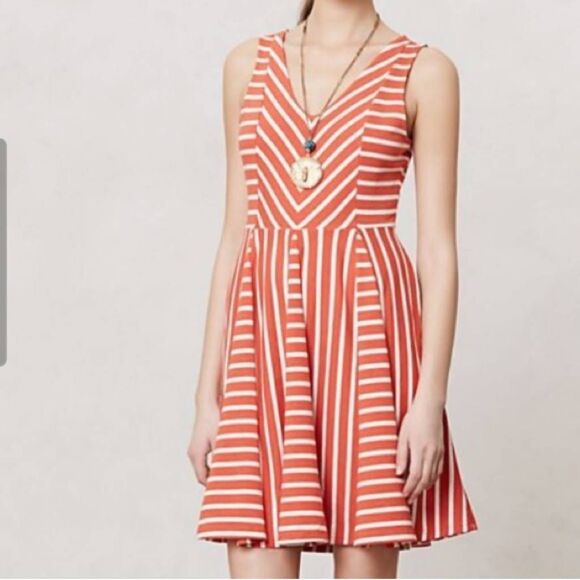 Saturday Sunday Striped Sundress - Picture 1 of 9